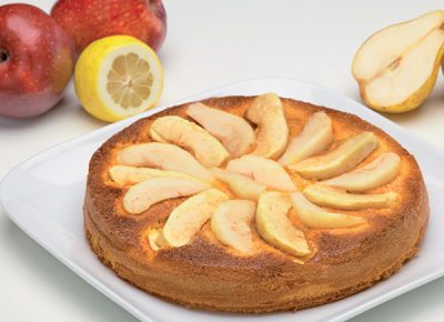 Torta di mele e pere