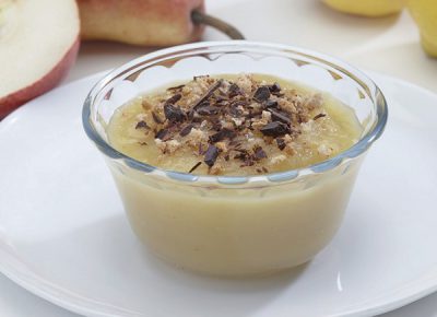 Crema di pere e cioccolato