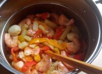 Fried Shrimp & Potato with Pepper