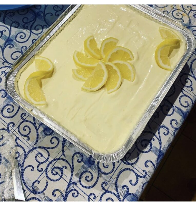 Tiramisu al limone