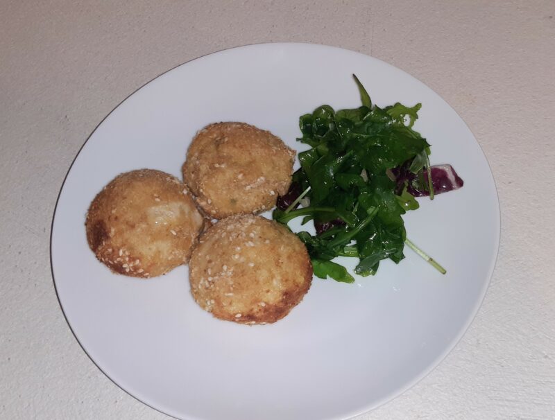 Polpette di merluzzo al limone