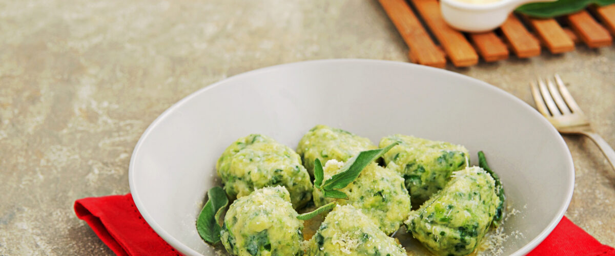 Gnudi toscani con ricotta e spinaci